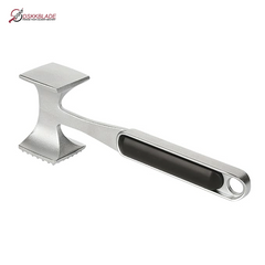 Handheld Meat Tenderizer Hammer with Comfortable Grip Handle