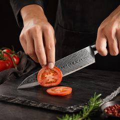 Bold Zenith Series 5pcs Damascus Steel Knife Set
