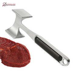 Handheld Meat Tenderizer Hammer with Comfortable Grip Handle