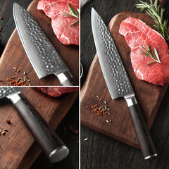 Black Hawk Series 8 inch Damascus Steel Chef Knife