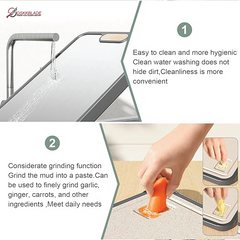 Stainless Steel Double Sided Cutting Board