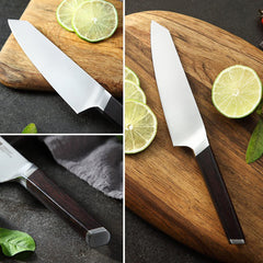 Blade Elite Series 5 inch German Steel Utility Knife With Wood Handle