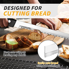 10-Inch German Steel Serrated Bread Knife