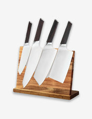 B5S 5pcs German 1.4116 Steel Knife Set, German 1.4116 steel Having Nature Ebony Wood