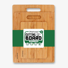 3 Piece Set Bamboo Wood Cutting Boards for Chopping Meat