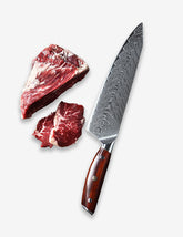 DSKK B27 67 Layers Damascus Steel Chef Knife with Rosewood Handle