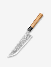 Prime Series 8.5 Damascus Steel Sakimaru Knife with Buffalo Horn Handle