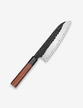 Prime series 7.5 Inch Composite Steel Santoku Knife Having Buffalo Horn Handle