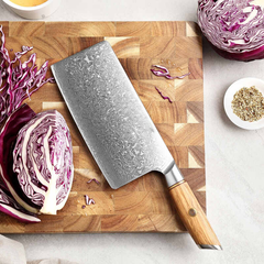 Blaze Series 7.5 Inch Damascus Steel Cleaver Knife