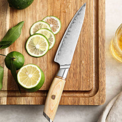 Blaze Series 5 Inch Damascus Steel Utility Knife