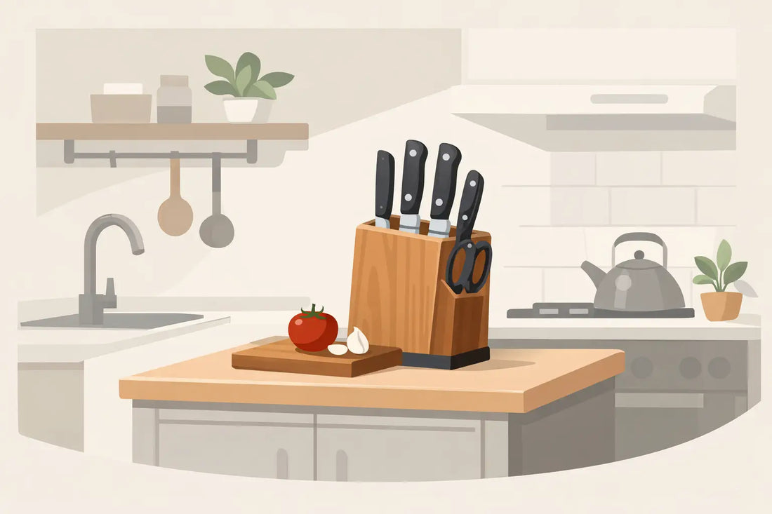 Choosing a Knife Block for Small Kitchens