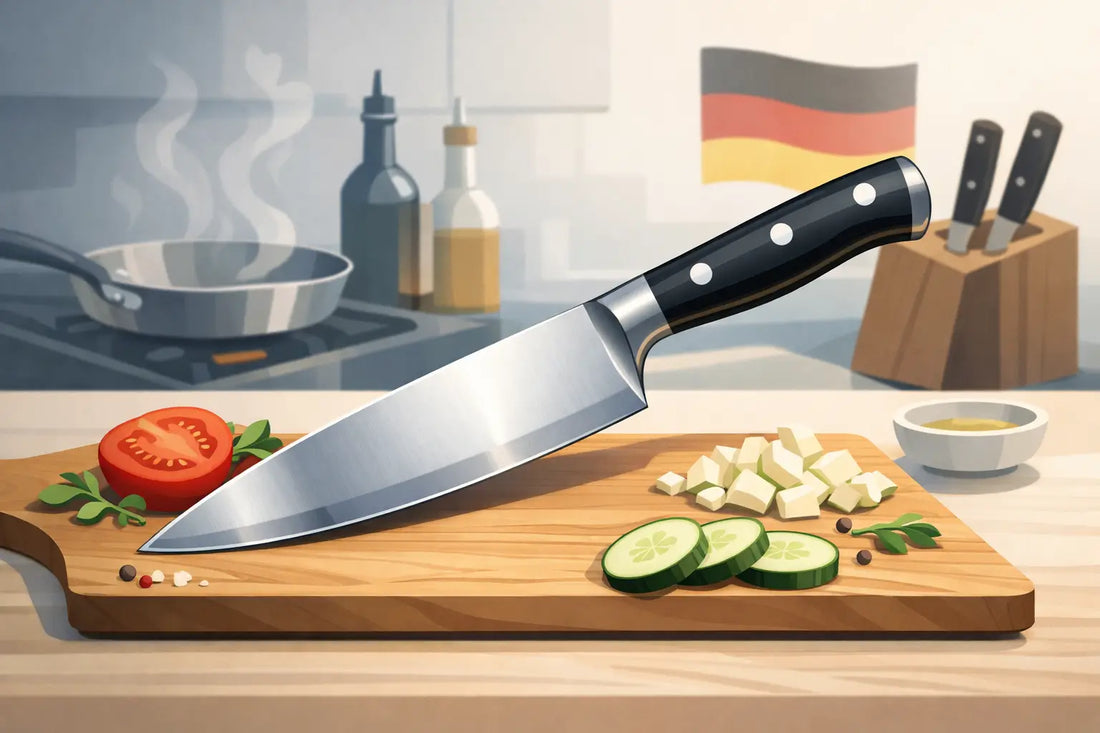 German Steel Chef Knife for Daily Precision