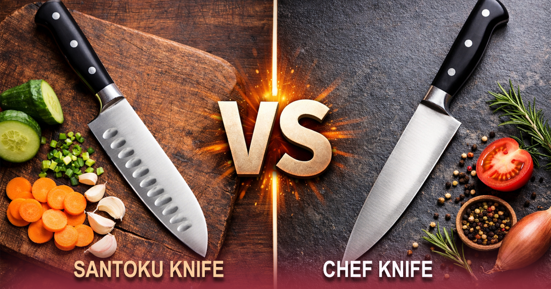 Santoku vs Chef Knife: Which One Belongs in Your Kitchen?