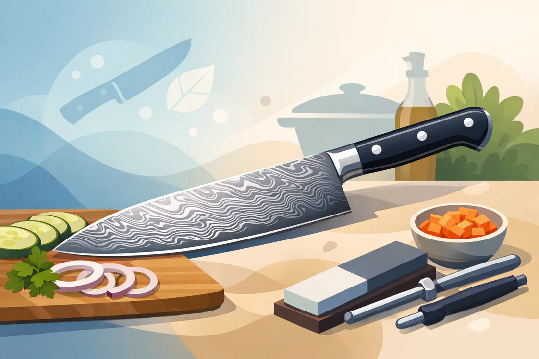 Damascus Steel Knife Guide for Better Prep
