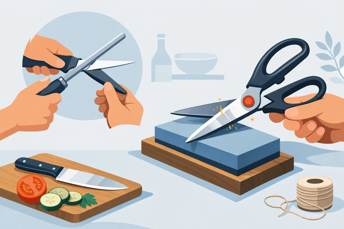 How to Sharpen Kitchen Scissors for Clean Cuts