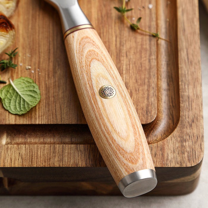 Blissful Edge Series Stainless Fork With Pakka Wood Handle