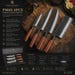 Prime Series 4pcs Composite Steel Knife Set