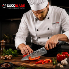 67 Layer Damascus Steel Chef Knife – Ultra Sharp 8 Inch Kitchen Knife with Desert Ironwood Handle, Professional Cooking Gift