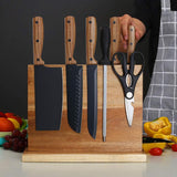 Best Quality Magnetic Knife Block in Acacia Wood