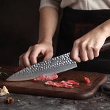 Black Hawk Series 8 inch Damascus Steel Chef Knife