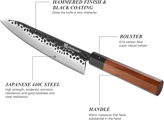 Hand Forged Kitchen Gyuto Chef Knife