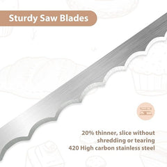 Sourdough Wooden Bread Slicer Bow Saw Cutter