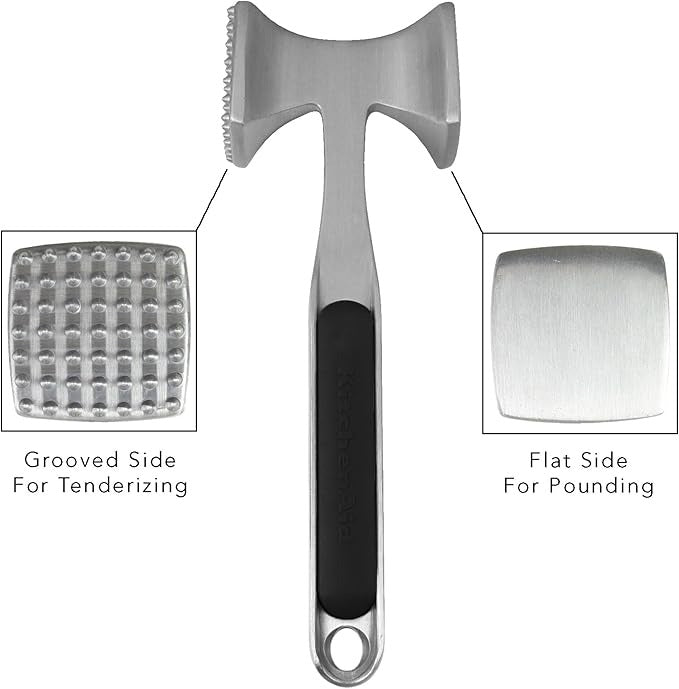 Gourmet Multi Sided Meat Tenderizer for Pounding Meats