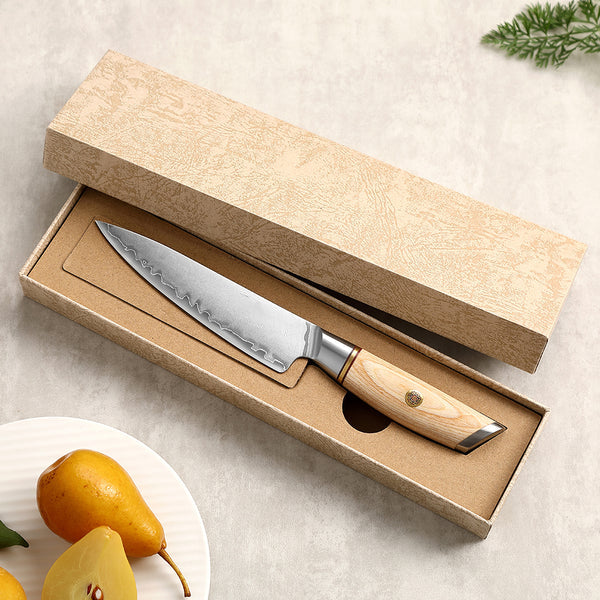 Blissful Edge Series 3.5 Inch Damascus Steel Paring Knife