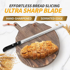 10-Inch German Steel Serrated Bread Knife