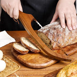 15.7 Inch Wooden Sourdough Bread Knife