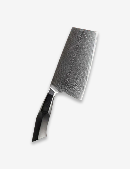 Bold Zenith Series 7 Inch Damascus Steel  Cleaver Knife