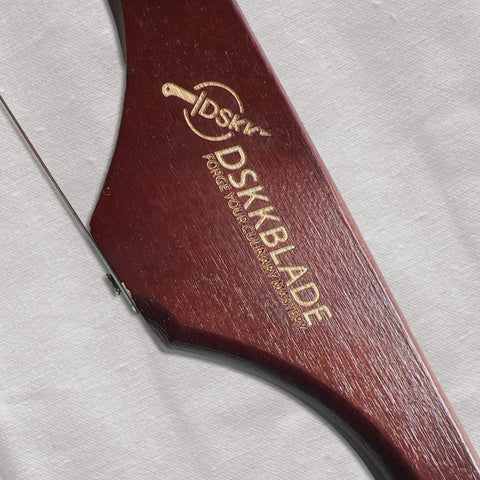 Serrated Bread Knife, Stainless Steel Slicer, Acacia Wood Handle, Baking Tool