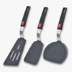 Silicone Turner Set of 3 Spatula