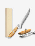 X01 7 Inch Fillet Knife, 73 LAYERS Damascus STEEL WITH 14cr14v3monb POWDER STEEL Having Olive Wood Handle