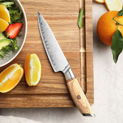 Blaze Series 5 Inch Damascus Steel Utility Knife