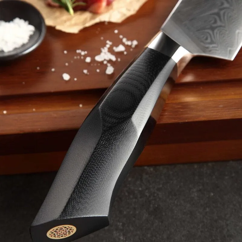 Bold Zenith Series 8 Inch Damascus Steel Carving Knife