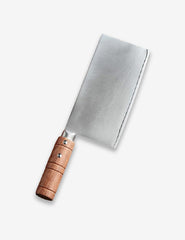 YM3L 7 Inch Cleaver Knife with 3-Layer 440C Composite Steel and Padauk Wood Handle – Premium Kitchen Butcher Knife for Precision Chopping and Durability
