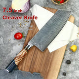 DMS-334 9 Pcs Damascus Steel Kitchen Knife Set